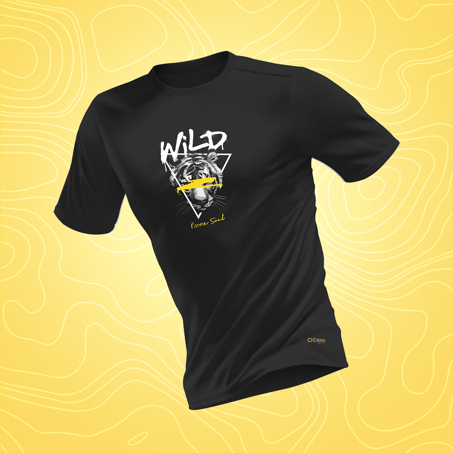 Essential Cotton Crew - Black